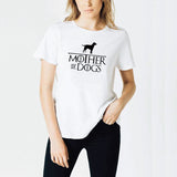 Mother of Dogs Print Women's T-shirt