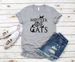 Mother of Cats Print Women's T-shirt