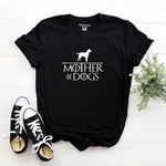 Mother of Dogs Print Women's T-shirt