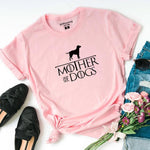 Mother of Dogs Print Women's T-shirt