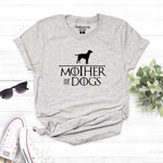 Mother of Dogs Print Women's T-shirt