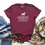 Mother of Dogs Print Women's T-shirt