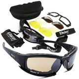 Tactical Military Sunglasses (With 4 Lens)