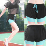 2 In 1 Women's Running Shorts