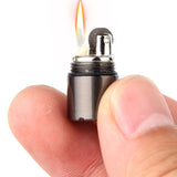 Mini Kerosene Lighter Keychain Capsule