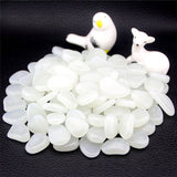 Glow In The Dark Luminous Pebbles Stones (50 Pcs)